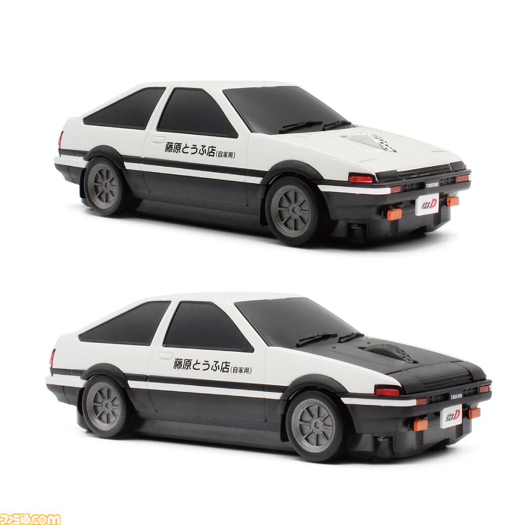 頭文字D』藤原拓海の愛車ハチロク・トレノ（AE86）無線マウスに刷新