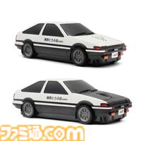 『頭文字D』藤原拓海の愛車ハチロク・トレノ（AE86）が無線マウスに。ライト開閉ギミック搭載、操作時の安定感と快適性にも配慮