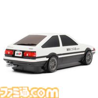 『頭文字D』藤原拓海の愛車ハチロク・トレノ（AE86）が無線マウスに。ライト開閉ギミック搭載、操作時の安定感と快適性にも配慮