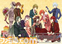 『明治東亰恋伽 Full Moon』エビテンDXパックが予約開始。5周年記念ファンブックのカバーイラストを使用したアクリルパネルと缶バッジが同梱