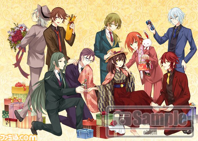 『明治東亰恋伽 Full Moon』エビテンDXパックが予約開始。5周年記念ファンブックのカバーイラストを使用したアクリルパネルと缶バッジが同梱