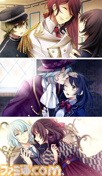 『明治東亰恋伽 Full Moon』エビテンDXパックが予約開始。5周年記念ファンブックのカバーイラストを使用したアクリルパネルと缶バッジが同梱