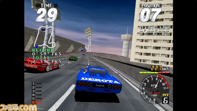 【アケアカ／アケアカ2】『レイブレーサー』が2月26日より発売決定。『リッジレーサー』から続くシリーズ3作目【Nintendo Direct】