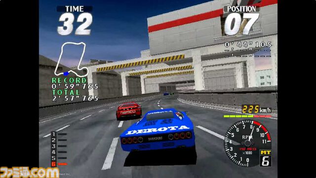 【アケアカ／アケアカ2】『レイブレーサー』が2月26日より発売決定。『リッジレーサー』から続くシリーズ3作目【Nintendo Direct】