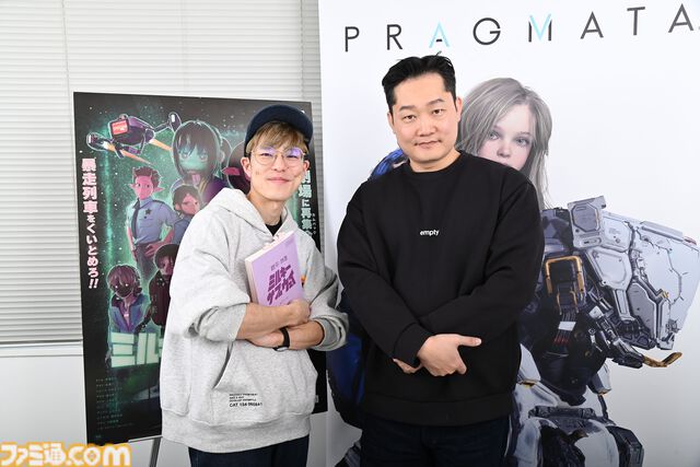 劇場版『ミルキー☆サブウェイ』×『プラグマタ』特別対談。3DCG、エンタメ、メカニック。SF世界を舞台とする2作品の共通点とは。新キャラのハガの元ネタは『ファイナルファイト』だった