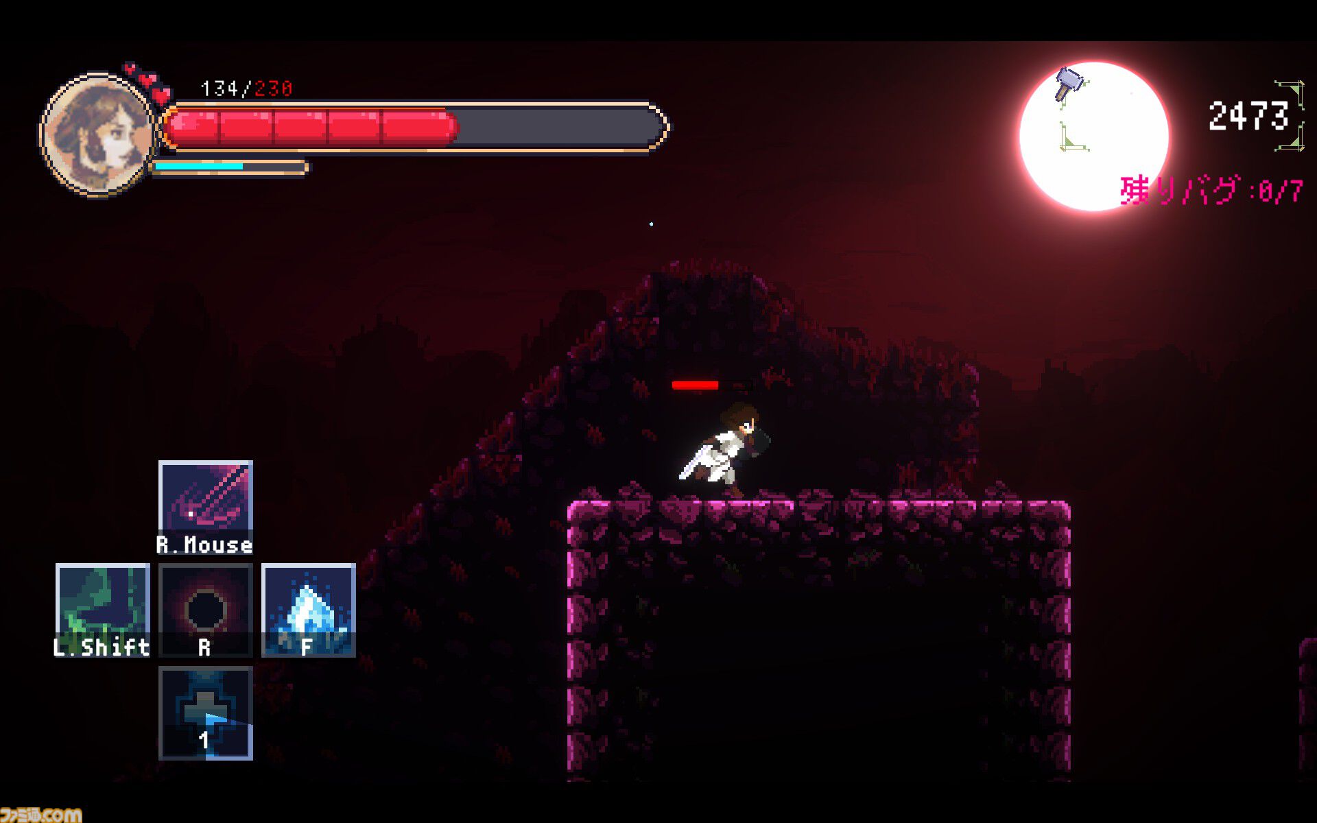 『デバッグ彼女』ゲーム完成と彼女ゲットを目指せ！ ノベルパート＆バグ探し2Dアクション融合作のSteam版が発売