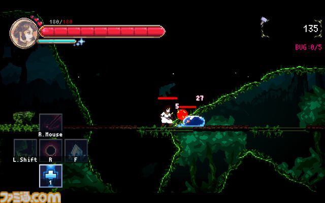 『デバッグ彼女』ゲーム完成と彼女ゲットを目指せ！ ノベルパート＆バグ探し2Dアクション融合作のSteam版が発売