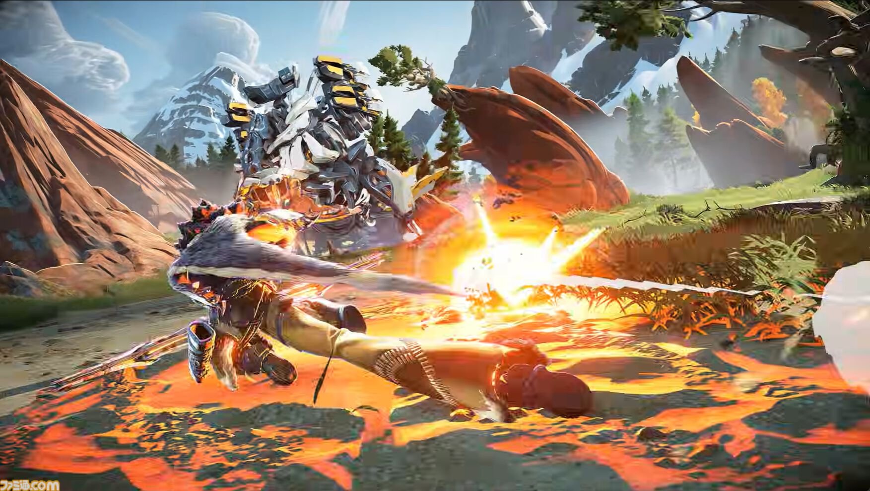 【新作】『Horizon Hunters Gathering』（仮称）発表。『ホライゾン』シリーズ新作は最大3人でチームを組んで機械獣を倒す、マルチプレイ協力アクション！