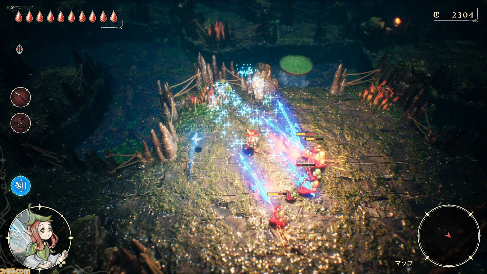 冒険家エリオットの千年物語』エリオットが使う8種の装備アクションや