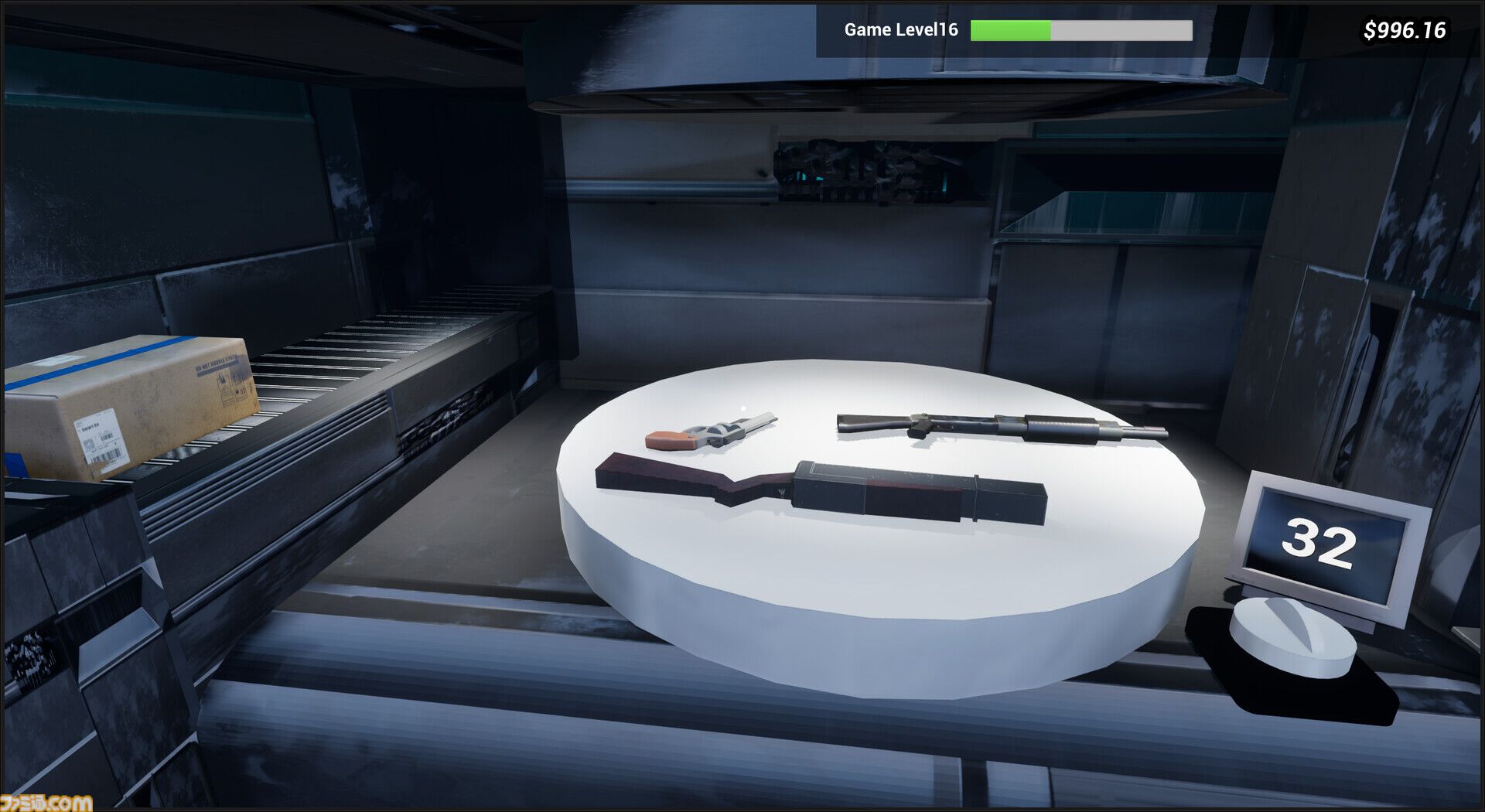 『Salvage & Gacha Simulator』戦場跡の片付けからガチャの梱包まで、バトロワ運営は想像以上に泥臭い。バトルロイヤル経営シミュのSteamストアページ公開