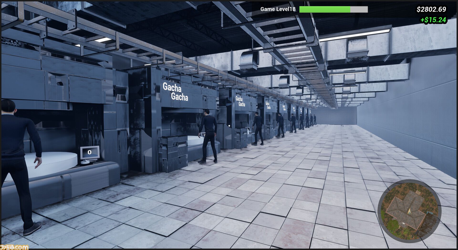 『Salvage & Gacha Simulator』戦場跡の片付けからガチャの梱包まで、バトロワ運営は想像以上に泥臭い。バトルロイヤル経営シミュのSteamストアページ公開