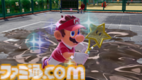 『マリオテニス フィーバー』レビュー。炎・氷・強風なんでもアリ!? 30種ラケットから放たれるフィーバーショットで、試合は毎回油断できないクライマックス！