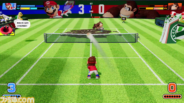 『マリオテニス フィーバー』レビュー。炎・氷・強風なんでもアリ!? 30種ラケットから放たれるフィーバーショットで、試合は毎回油断できないクライマックス！