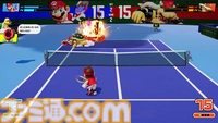 『マリオテニス フィーバー』レビュー。炎・氷・強風なんでもアリ!? 30種ラケットから放たれるフィーバーショットで、試合は毎回油断できないクライマックス！