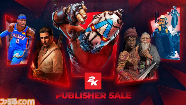 “2Kパブリッシャーセール”がSteam、PS、XBOXで開催中。大型アプデ間近の『ボダラン4』（30％オフ）や指導者無料追加の『CIV7』（40％オフ）など人気作も対象に