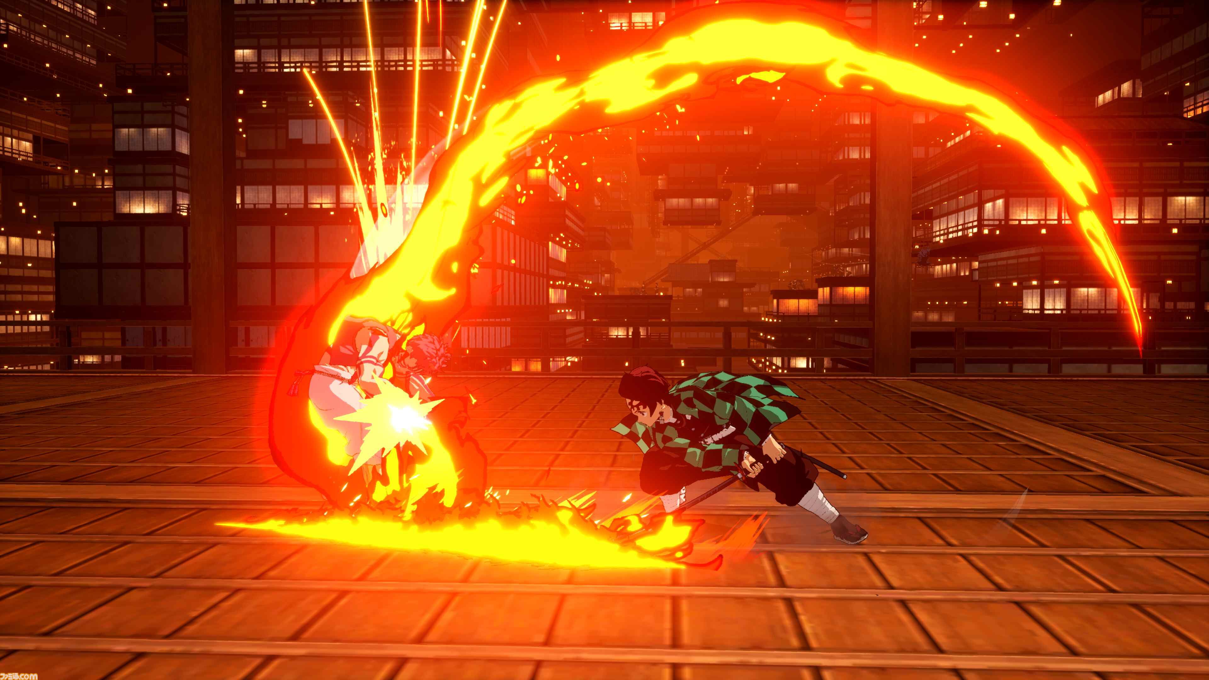 画像ページ (3/6) 『鬼滅の刃 ヒノカミ血風譚2』無限城編の竈門炭治郎