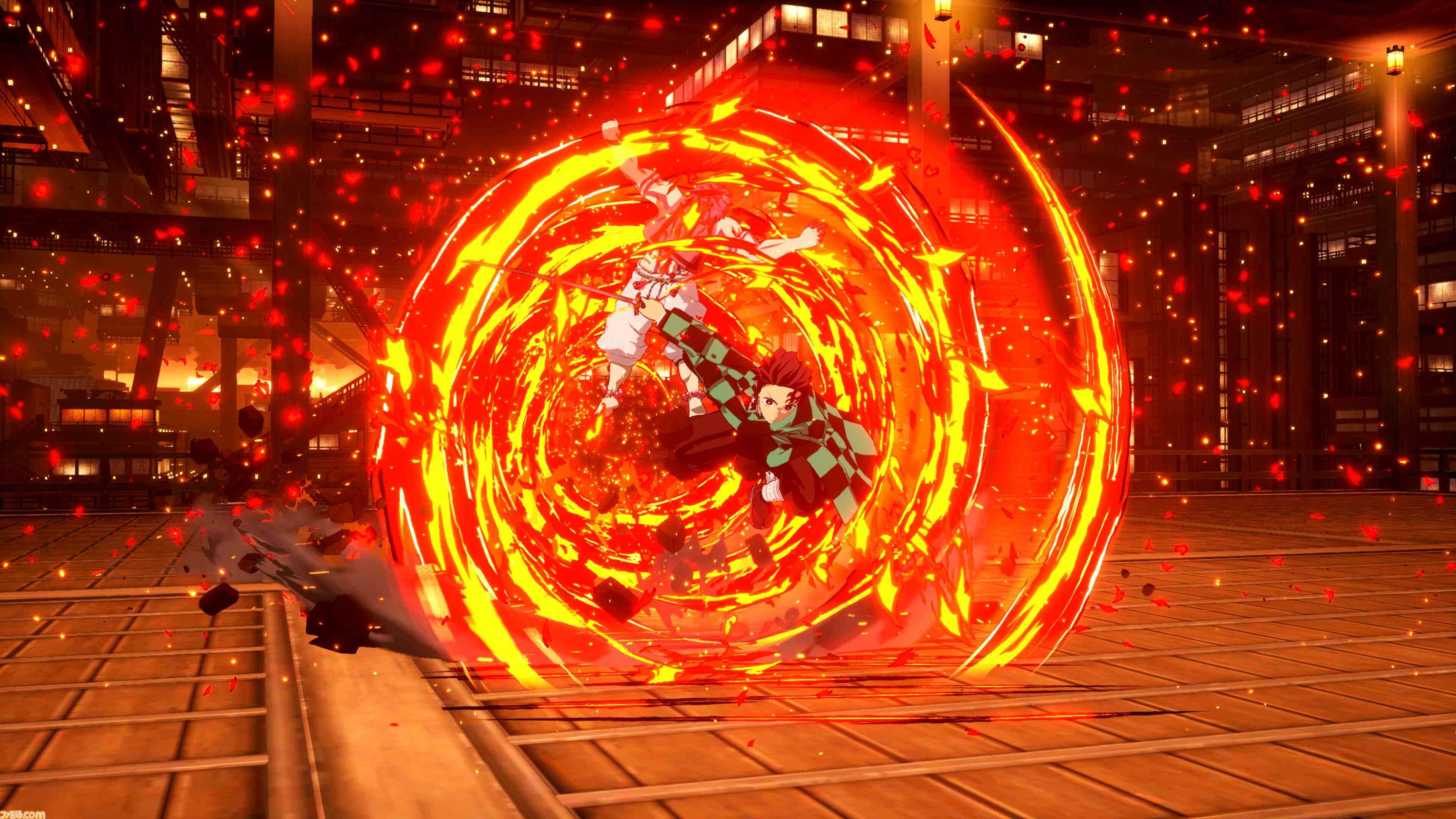 画像ページ (5/6) 『鬼滅の刃 ヒノカミ血風譚2』無限城編の竈門炭治郎