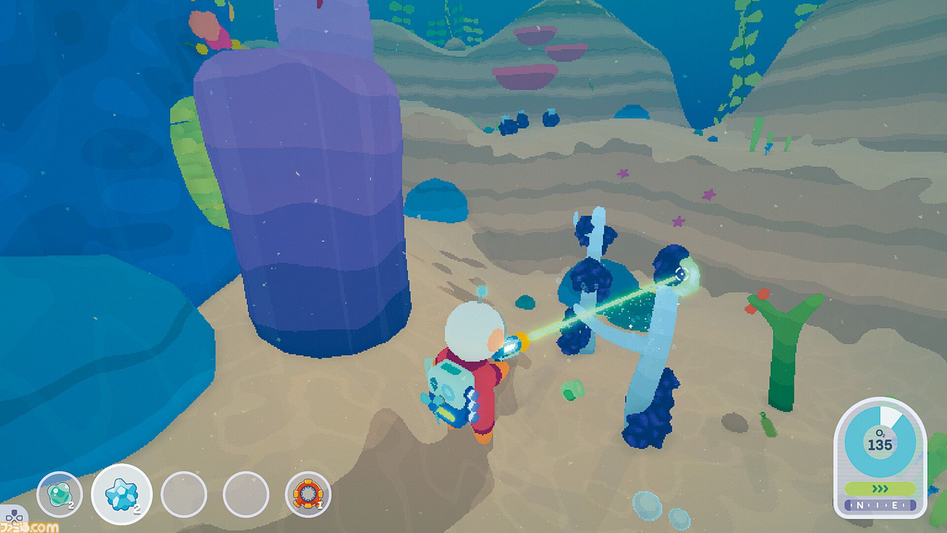 『Loddlenaut』海洋惑星“おそうじ”オープンワールドアドベンチャー。ウーパールーパーみたいな生き物“ルードル”の保護と育成もやりがいアリ【とっておきインディー】