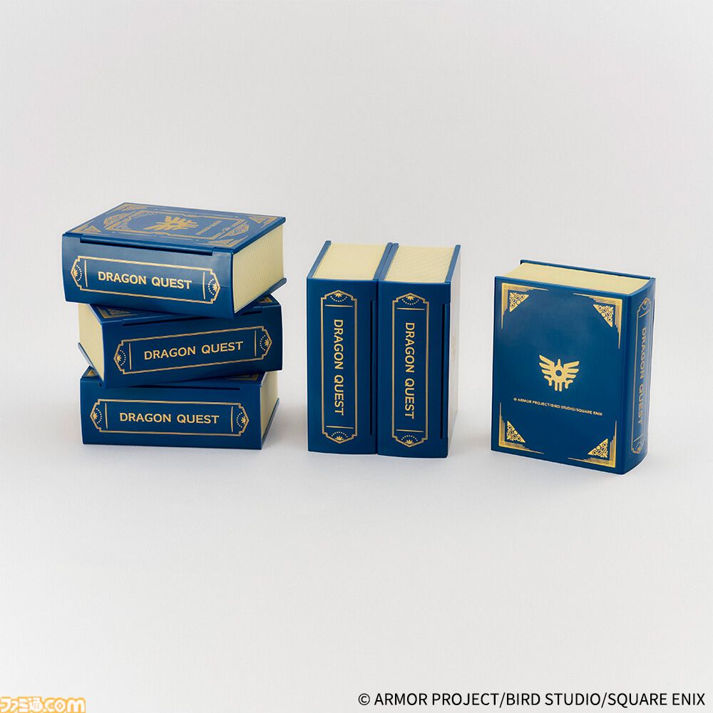 『ドラクエ』冒険の書にモンスターを収めた並べて飾りたい新作コレクションフィギュアが3月28日発売。おなじみスライムやりゅうおうなど全6種