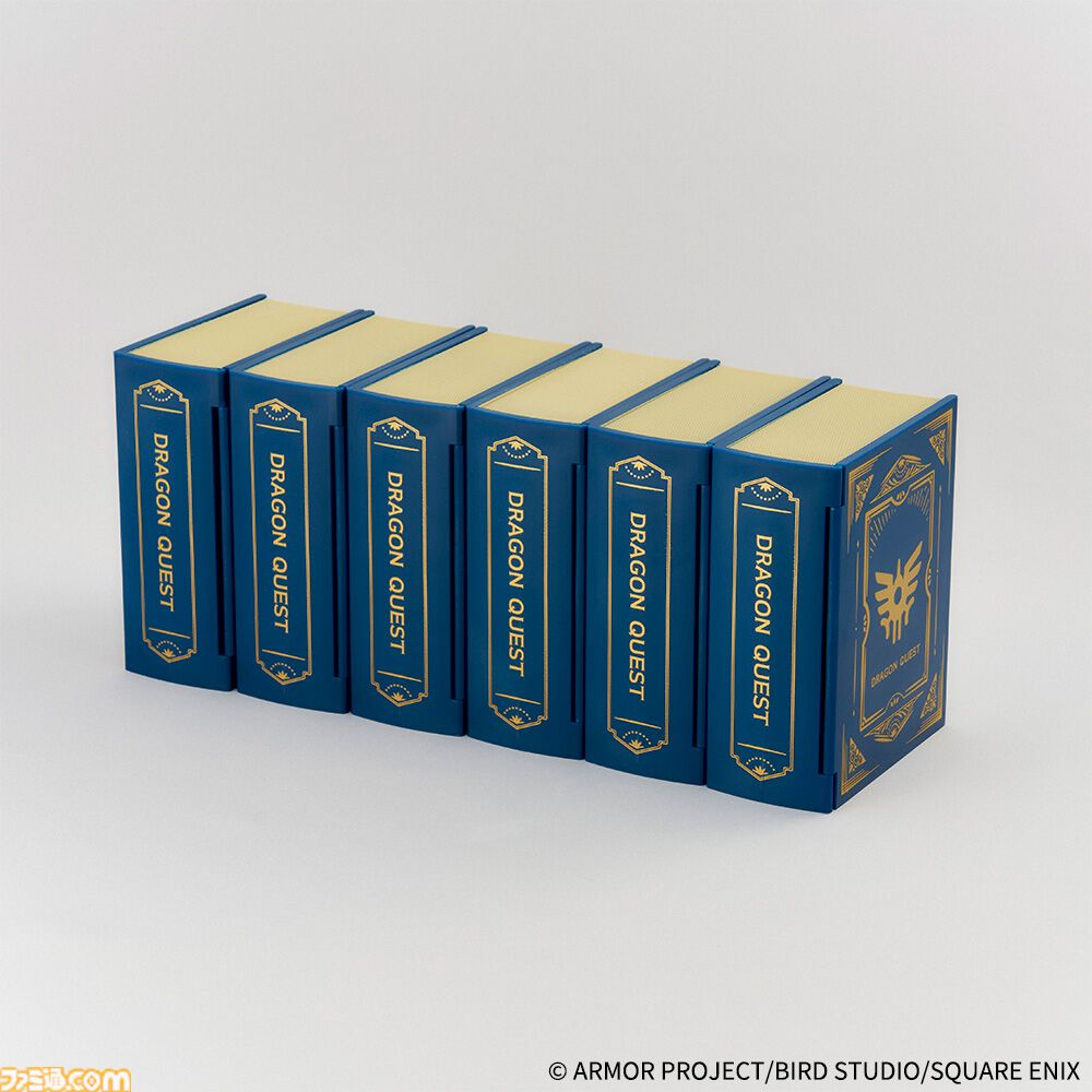 『ドラクエ』冒険の書にモンスターを収めた並べて飾りたい新作コレクションフィギュアが3月28日発売。おなじみスライムやりゅうおうなど全6種