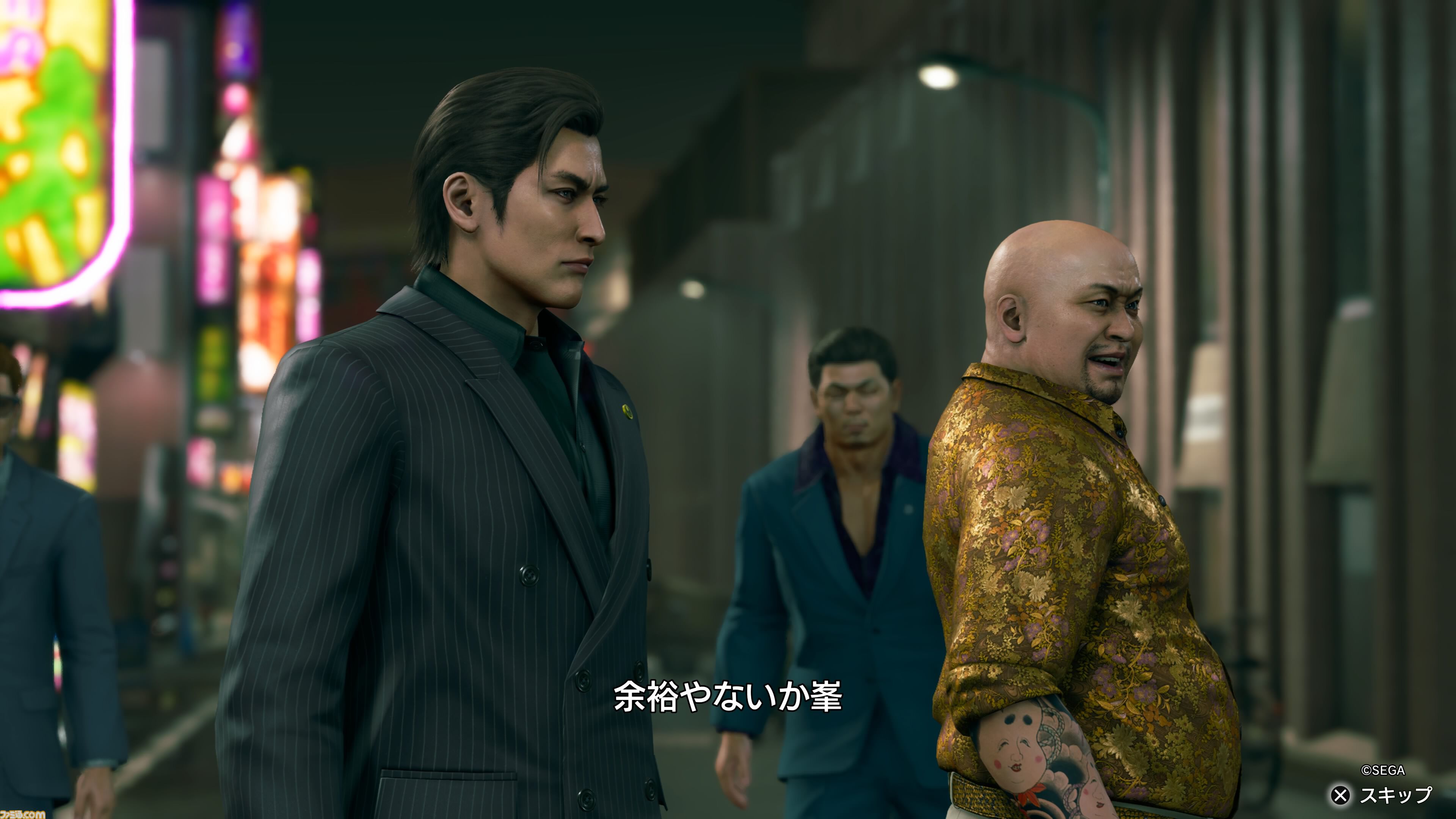 『龍が如く 極３ / 龍が如く３外伝 Dark Ties』レビュー。アサガオパートから見える桐生の優しさがしみる。峯主人公の外伝は孤独な人間の繊細なバランスを描く1本