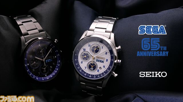 セガ65周年記念】セイコーコラボ腕時計が公式ECサイトにて予約受付中。おなじみソニックやセガロゴをダイヤルにデザイン