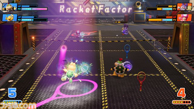 『マリオテニス フィーバー』2月12日の発売に先駆けオープニング映像が公開。さまざまなプレイモードや今作の新要素“フィーバーラケット”の詳細も要チェック