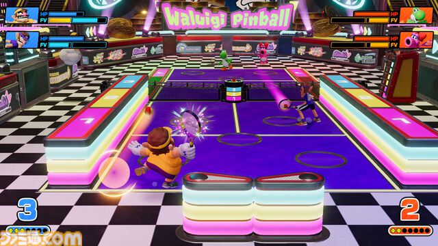 『マリオテニス フィーバー』2月12日の発売に先駆けオープニング映像が公開。さまざまなプレイモードや今作の新要素“フィーバーラケット”の詳細も要チェック