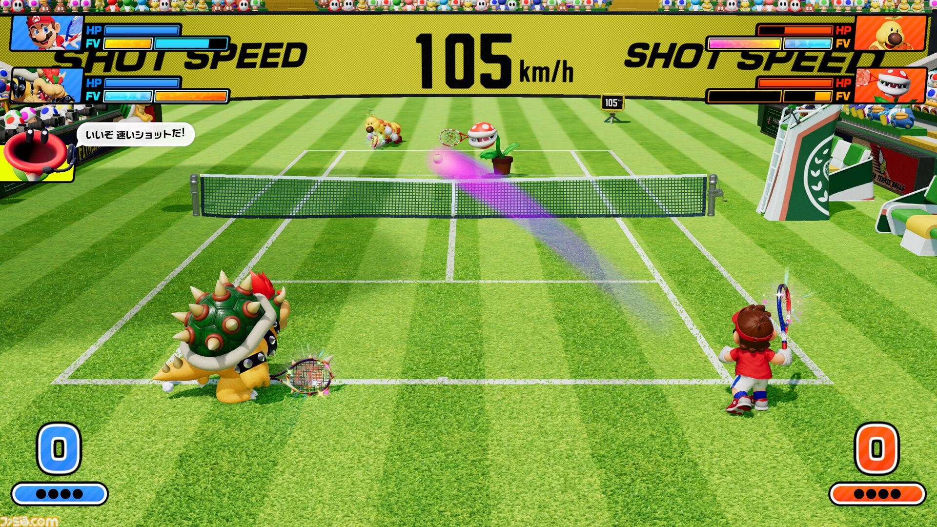 『マリオテニス フィーバー』2月12日の発売に先駆けオープニング映像が公開。さまざまなプレイモードや今作の新要素“フィーバーラケット”の詳細も要チェック