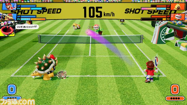 『マリオテニス フィーバー』2月12日の発売に先駆けオープニング映像が公開。さまざまなプレイモードや今作の新要素“フィーバーラケット”の詳細も要チェック