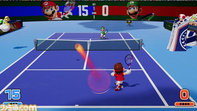 『マリオテニス フィーバー』2月12日の発売に先駆けオープニング映像が公開。さまざまなプレイモードや今作の新要素“フィーバーラケット”の詳細も要チェック