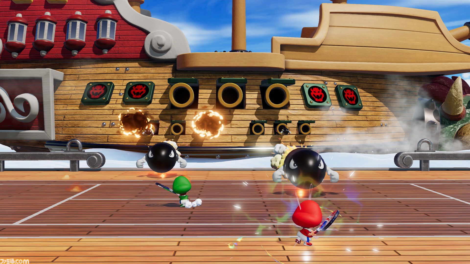 『マリオテニス フィーバー』2月12日の発売に先駆けオープニング映像が公開。さまざまなプレイモードや今作の新要素“フィーバーラケット”の詳細も要チェック