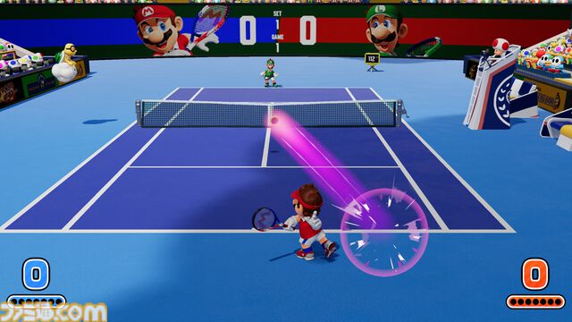 『マリオテニス フィーバー』2月12日の発売に先駆けオープニング映像が公開。さまざまなプレイモードや今作の新要素“フィーバーラケット”の詳細も要チェック