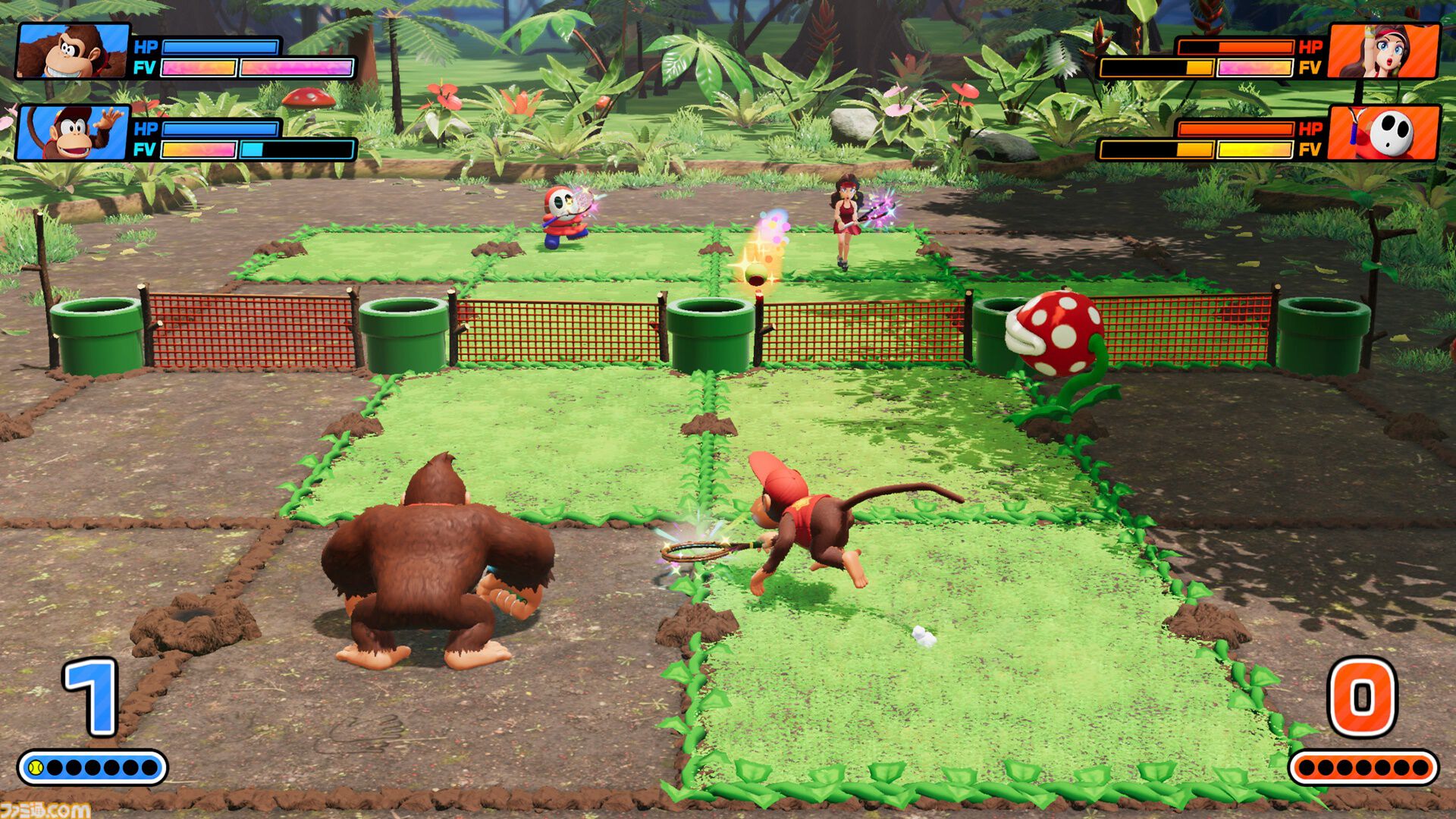 『マリオテニス フィーバー』2月12日の発売に先駆けオープニング映像が公開。さまざまなプレイモードや今作の新要素“フィーバーラケット”の詳細も要チェック