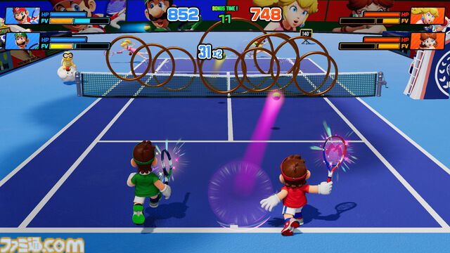 『マリオテニス フィーバー』2月12日の発売に先駆けオープニング映像が公開。さまざまなプレイモードや今作の新要素“フィーバーラケット”の詳細も要チェック