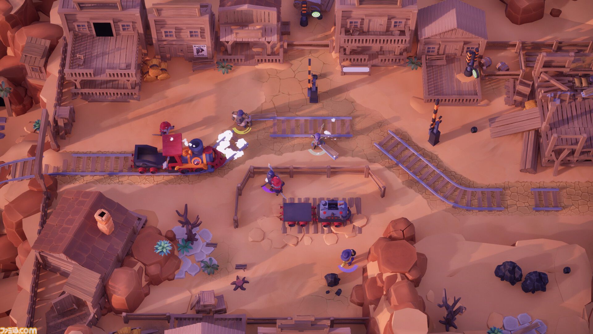 『Loco: Rails & Tails（ロコ：レール＆テール）』アナウンストレーラーが公開。最大4人で線路を作って荷物を運ぶワチャワチャ感が楽しい協力アクション。思うように作業できないカオス感を味わえ