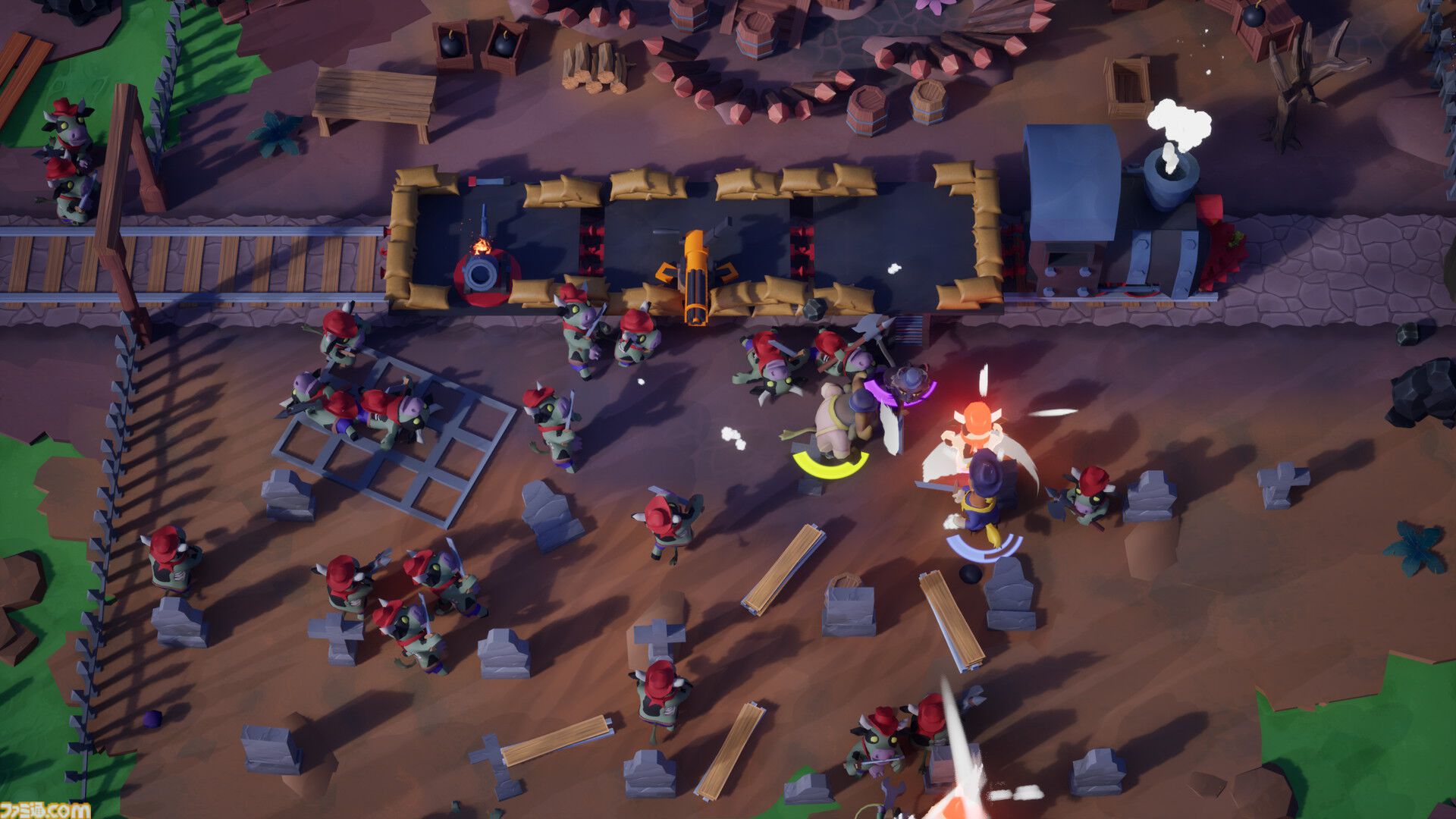 『Loco: Rails & Tails（ロコ：レール＆テール）』アナウンストレーラーが公開。最大4人で線路を作って荷物を運ぶワチャワチャ感が楽しい協力アクション。思うように作業できないカオス感を味わえ