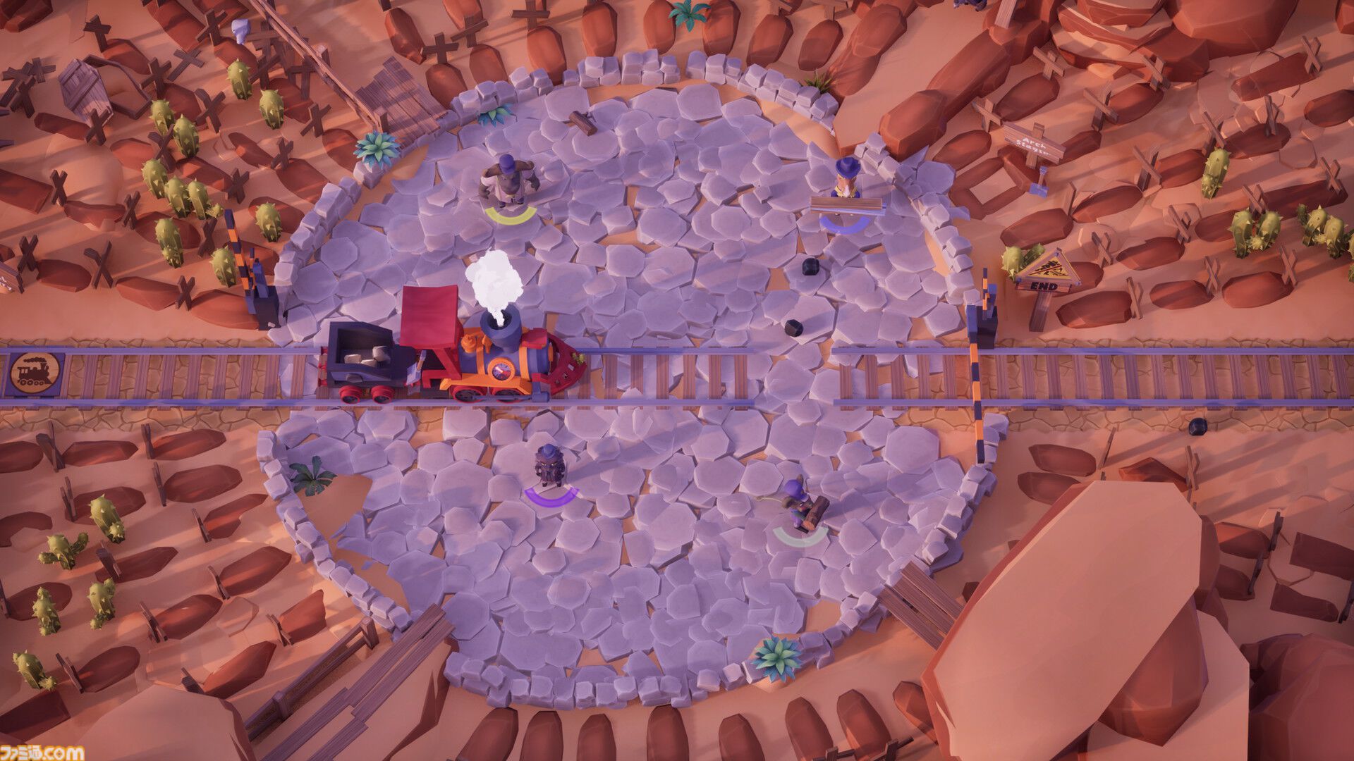 『Loco: Rails & Tails（ロコ：レール＆テール）』アナウンストレーラーが公開。最大4人で線路を作って荷物を運ぶワチャワチャ感が楽しい協力アクション。思うように作業できないカオス感を味わえ