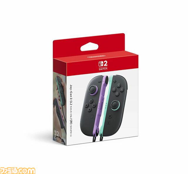 【Switch2】ジョイコン2（Joy-Con2）ライトパープル/ライトグリーンが本日（2/12）発売。かわいらしいパステルカラーが特徴の新色