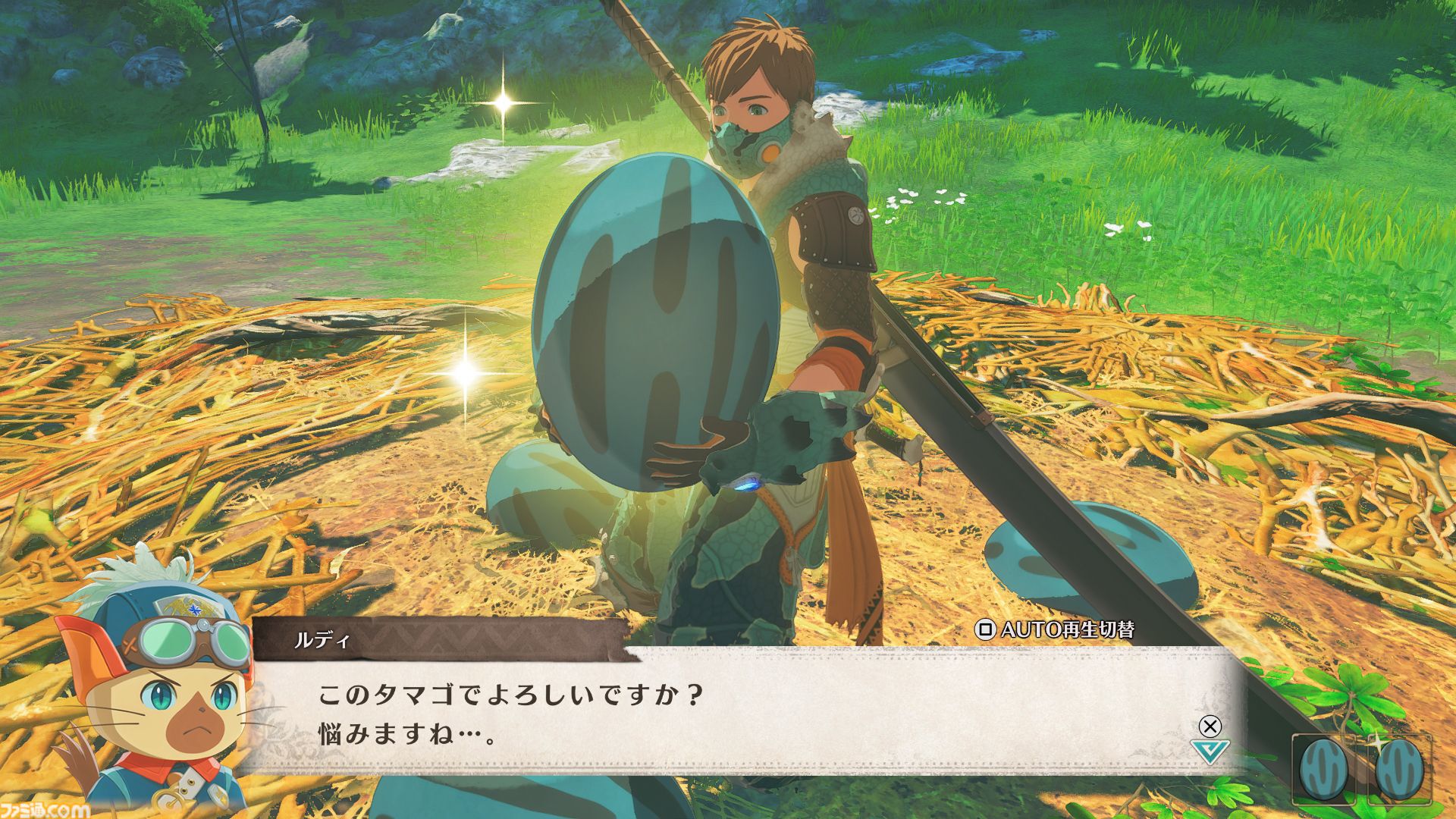 『モンハンストーリーズ3』プレビュー。相棒ルディのかわいさに心を奪われ、ドラマチックな演出で物語にグッと引き込まれた。バトルの完成度の高さもスゴイ