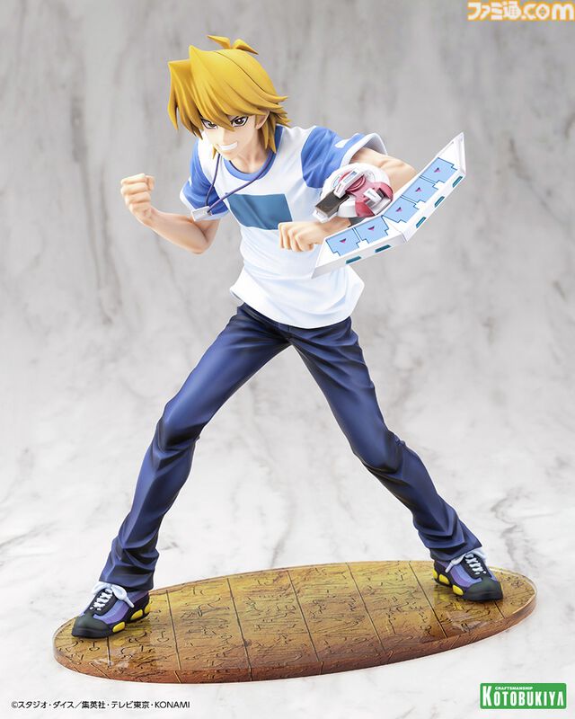 『遊戯王』“パーフェクト城之内”の表情の再現度が高すぎる。城之内くんフィギュアのコトブキヤショップ限定特典として魅力的すぎるパーツが付属