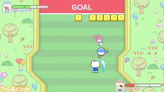 サンリオ新作ゲーム発表。テニス×ホッケー×ブロック崩しが融合した『サンリオキャラクターズ スマッシュフェスタ！』がSwitchとSteamで今春配信