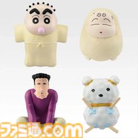 『クレヨンしんちゃん』一番くじが本日（2/14）発売。“ありの歌”のワンシーンを再現したジオラマフィギュア、ひろしの名刺のビッグタオルなどが登場