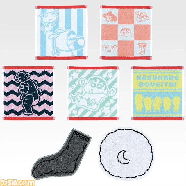 『クレヨンしんちゃん』一番くじが本日（2/14）発売。“ありの歌”のワンシーンを再現したジオラマフィギュア、ひろしの名刺のビッグタオルなどが登場