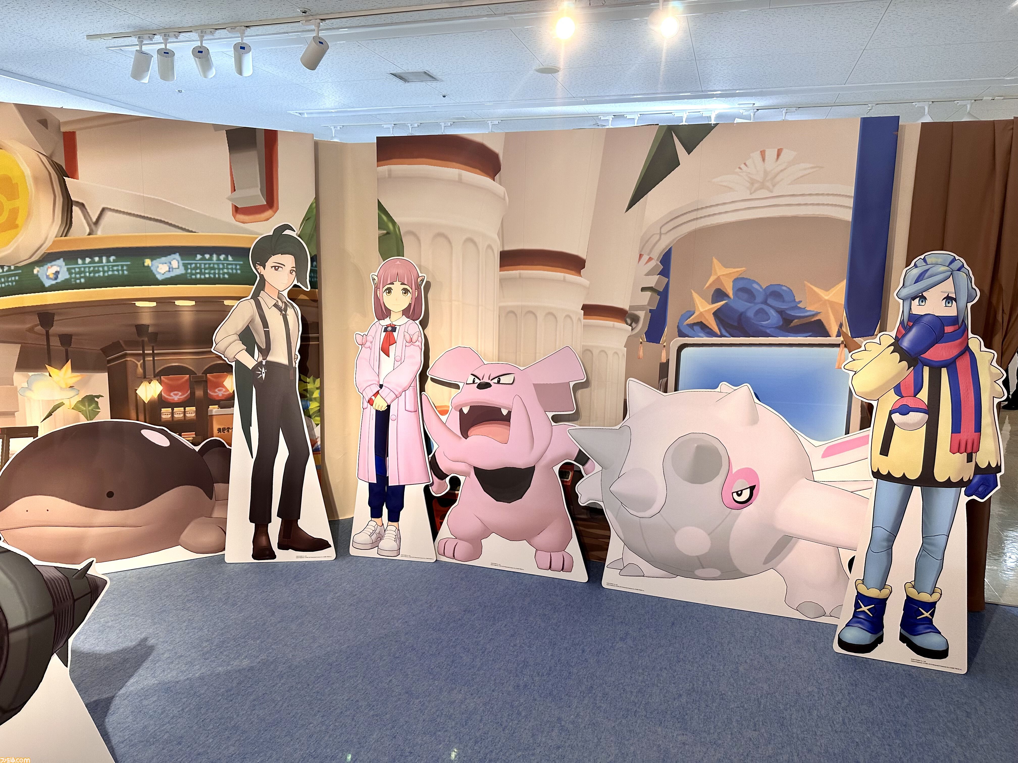 【ポケマスEX】“『ポケモンマスターズ EX』6.5周年記念特設スペース”会場リポート！　トレーナー＆ポケモンのパネルがお出迎え。近くで写真が撮れちゃう!!