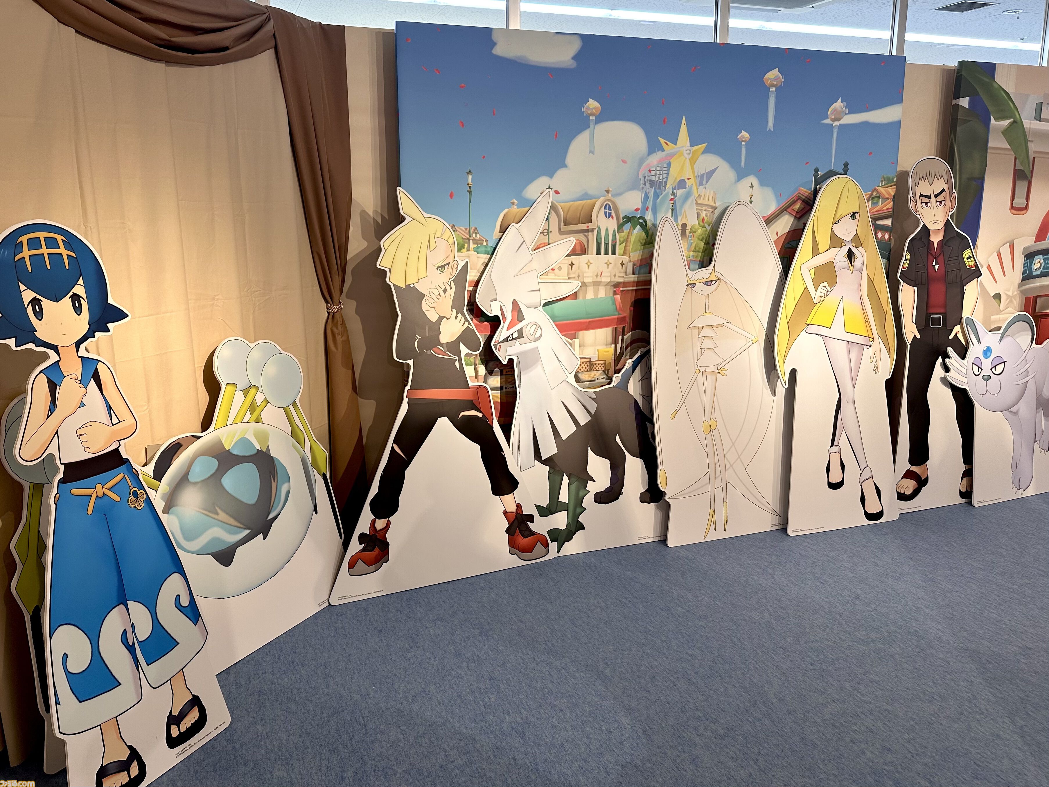 【ポケマスEX】“『ポケモンマスターズ EX』6.5周年記念特設スペース”会場リポート！　トレーナー＆ポケモンのパネルがお出迎え。近くで写真が撮れちゃう!!