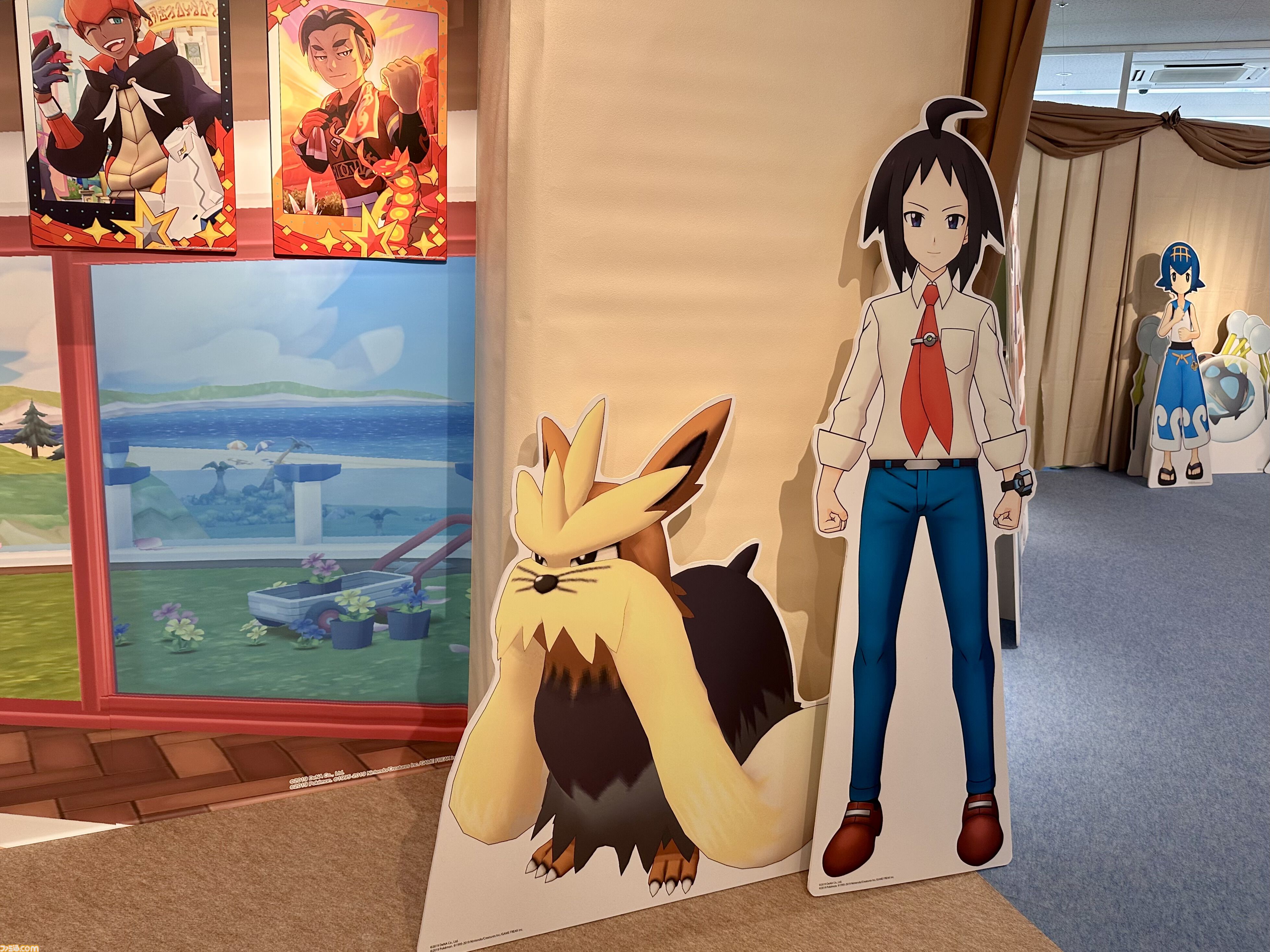 【ポケマスEX】“『ポケモンマスターズ EX』6.5周年記念特設スペース”会場リポート！　トレーナー＆ポケモンのパネルがお出迎え。近くで写真が撮れちゃう!!