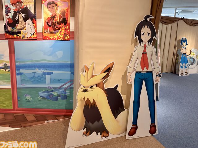 【ポケマスEX】“『ポケモンマスターズ EX』6.5周年記念特設スペース”会場リポート！　トレーナー＆ポケモンのパネルがお出迎え。近くで写真が撮れちゃう!!