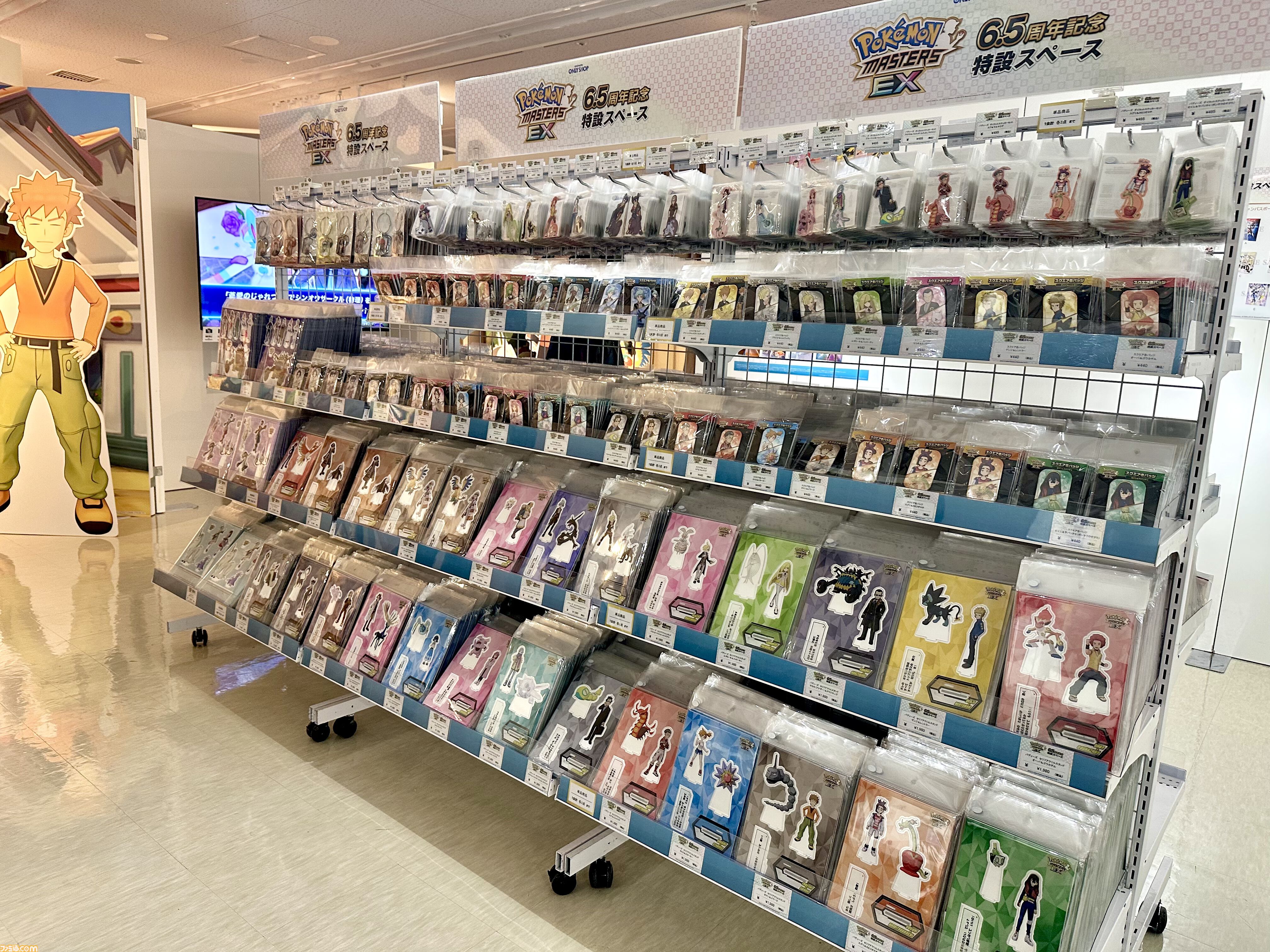 【ポケマスEX】“『ポケモンマスターズ EX』6.5周年記念特設スペース”会場リポート！　トレーナー＆ポケモンのパネルがお出迎え。近くで写真が撮れちゃう!!