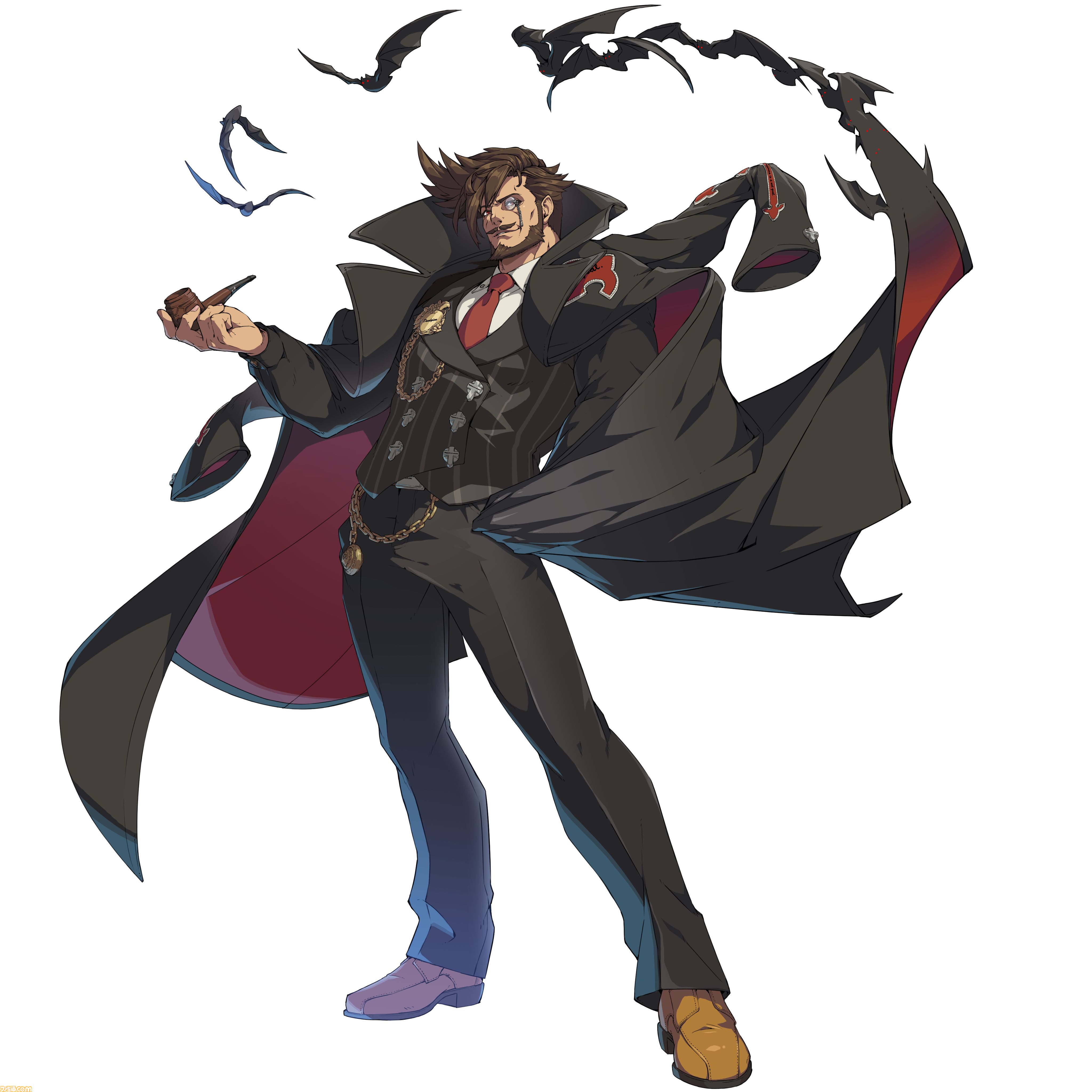 【GGST】『ギルティギア ストライヴ』追加キャラ“スレイヤー”が参戦。緩急のある動きと突破力に優れた技で闘うパワータイプの吸血鬼紳士